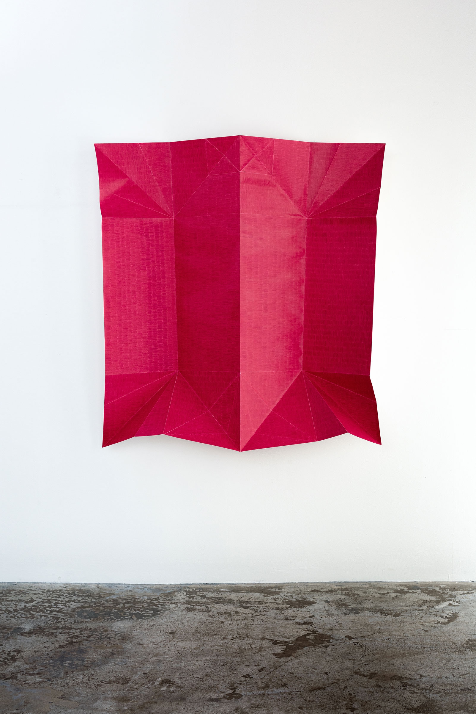 Pig_Faltung_Fuchsia, 2020